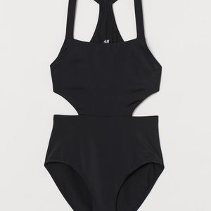 H&M Sports swimsuit Black